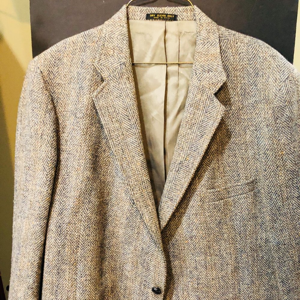 Men's Harris Tweed Jacket size 46 regular